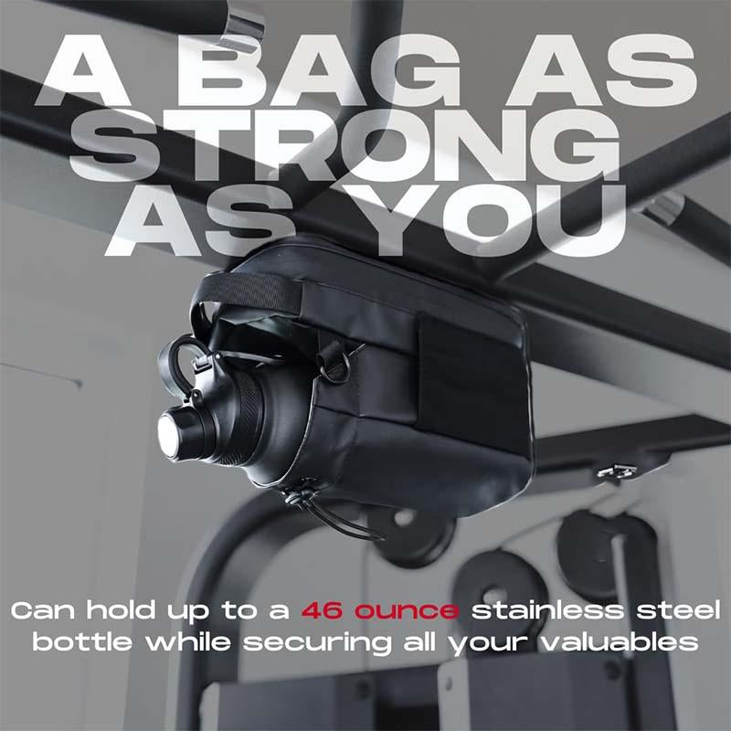 Magnetic Bottle Bag Sling Bag for Men and Women | Magnetic Gym Bag for Gym, Travel, Work, and Sports | Keep Your Items off the Dirty Gym Floor with Magnetic Attachment