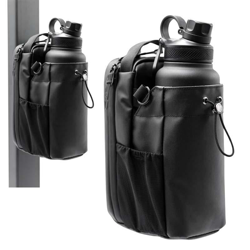 Magnetic Bottle Bag Sling Bag for Men and Women | Magnetic Gym Bag for Gym, Travel, Work, and Sports | Keep Your Items off the Dirty Gym Floor with Magnetic Attachment